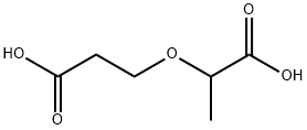 Propanoic acid, 2-(2-carboxyethoxy)- Structural