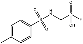 Phosphonofluoridic acid, [[[(4-methylphenyl)sulfonyl]amino]methyl]- (9CI) Structural