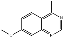 Quinazoline, 7-methoxy-4-methyl- Structural