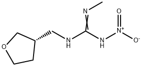 Guanidine, N''-methyl-N-nitro-N'-[[(3S)-tetrahydro-3-furanyl]methyl]- Structural