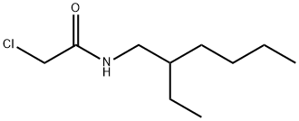 Acetamide, 2-chloro-N-(2-ethylhexyl)- Structural