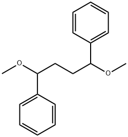 Benzene, 1,1'-(1,4-dimethoxy-1,4-butanediyl)bis- (9CI) Structural