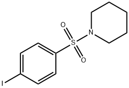 Piperidine, 1-[(4-iodophenyl)sulfonyl]- Structural