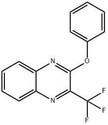 Quinoxaline, 2-phenoxy-3-(trifluoromethyl)- Structural