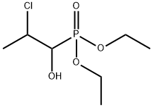 Phosphonic acid, (2-chloro-1-hydroxypropyl)-, diethyl ester (9CI) Structural