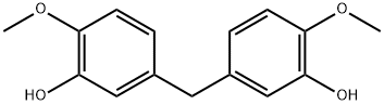 Phenol, 3,3'-methylenebis[6-methoxy- Structural