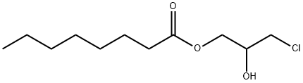 rac-1-Octanoyl-3-Chloropropanediol Structural