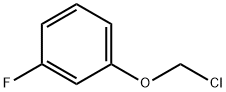 Benzene, 1-(chloromethoxy)-3-fluoro- Structural