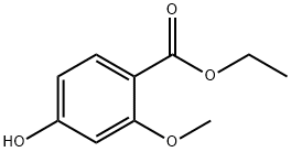 Benzoic acid, 4-hydroxy-2-methoxy-, ethyl ester Structural