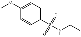 Benzenesulfonamide, N-ethyl-4-methoxy- Structural