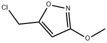 Isoxazole, 5-(chloromethyl)-3-methoxy- Structural