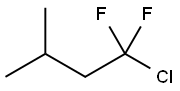 Butane, 1-chloro-1,1-difluoro-3-methyl- Structural