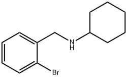 Benzenemethanamine, 2-bromo-N-cyclohexyl- Structural