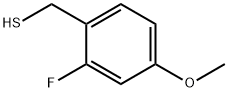 Benzenemethanethiol, 2-fluoro-4-methoxy- Structural
