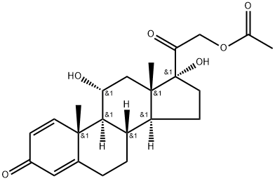 Epiprednisolone 21-Acetate Structural