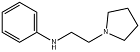 N-[2-(pyrrolidin-1-yl)ethyl]aniline Structural