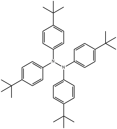 Hydrazine, tetrakis[4-(1,1-dimethylethyl)phenyl]- (9CI) Structural