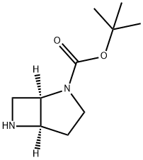 tert-butyl (1R,5R)-2,6-diazabicyclo[3.2.0]heptane-2-carboxylate Structural