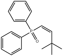 Phosphine oxide, [(1Z)-3,3-dimethyl-1-buten-1-yl]diphenyl- Structural