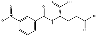 Glutamic acid, N-(3-nitrobenzoyl)- Structural