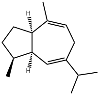 Azulene, 1,2,3,3a,6,8a-hexahydro-1,4-dimethyl-7-(1-methylethyl)-, (1S,3aR,8aR)- Structural