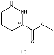 Methyl (S)-hexahydropyridazine-3-carboxylate hydrochloride Structural