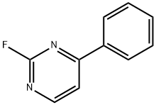 Pyrimidine, 2-fluoro-4-phenyl- Structural