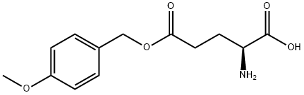 L-Glutamic acid, 5-[(4-methoxyphenyl)methyl] ester Structural