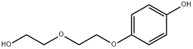 Phenol, 4-[2-(2-hydroxyethoxy)ethoxy]- Structural