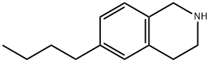 Isoquinoline, 6-butyl-1,2,3,4-tetrahydro- Structural
