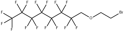 Octane, 8-(2-bromoethoxy)-1,1,1,2,2,3,3,4,4,5,5,6,6,7,7-pentadecafluoro- Structural