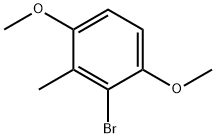 Benzene, 2-bromo-1,4-dimethoxy-3-methyl- Structural