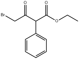 Ethyl 4-Bromo-3-oxo-2-phenylbutanoate Structural