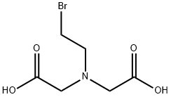 Glycine, N-(2-bromoethyl)-N-(carboxymethyl)- Structural