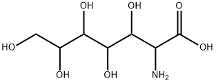Heptonic acid, 2-amino-2-deoxy- (9CI) Structural