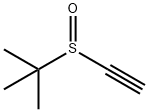 Propane, 2-(ethynylsulfinyl)-2-methyl- Structural