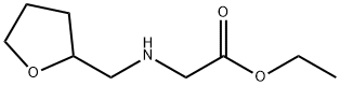 Glycine, N-[(tetrahydro-2-furanyl)methyl]-, ethyl ester Structural