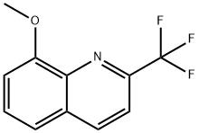 Quinoline, 8-methoxy-2-(trifluoromethyl)- Structural