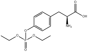L-Tyrosine, O-(diethoxyphosphinyl)- Structural