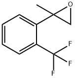 Oxirane, 2-methyl-2-[2-(trifluoromethyl)phenyl]- Structural
