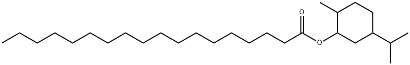 Octadecanoic acid, 2-methyl-5-(1-methylethyl)cyclohexyl ester Structural
