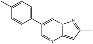 Pyrazolo[1,5-a]pyrimidine, 2-methyl-6-(4-methylphenyl)- Structural