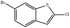 Benzo[b]thiophene, 6-bromo-2-chloro- Structural