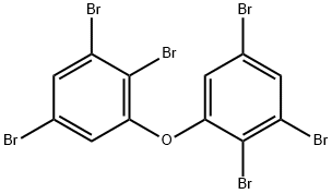 Benzene, 1,2,5-tribromo-3-(2,3,5-tribromophenoxy)- Structural