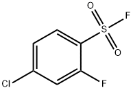 Benzenesulfonyl fluoride, 4-chloro-2-fluoro- Structural