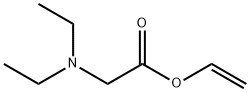 Glycine, N,N-diethyl-, ethenyl ester Structural