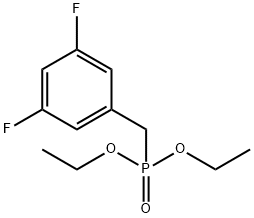 diethyl 3,5-difluorobenzylphosphonate Structural