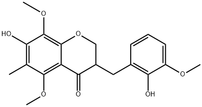 RubiadinOphiopogonanone F Structural