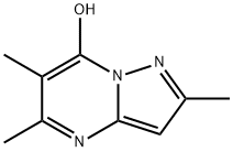 Pyrazolo[1,5-a]pyrimidin-7-ol, 2,5,6-trimethyl- Structural