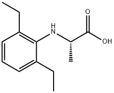 Alanine, N-(2,6-diethylphenyl)- Structural
